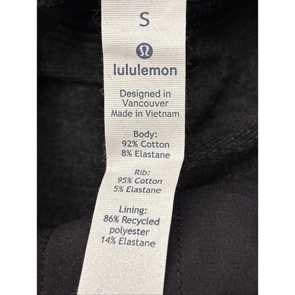 Lululemon Jogger Pants  Sweatpants Men's Cotton Lined,  Gray Sz S - Picture 14 of 15